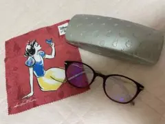 Zoff 白雪姫 メガネ ブルーライトカット 度なし
