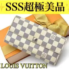 【超極美品】 ルイヴィトン ダミエアズール ポルトフォイユ サラ カード10枚