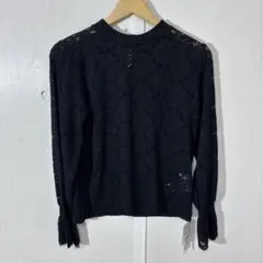 【3045番】LOWRYS FARM レース 長袖カットソーのサムネイル