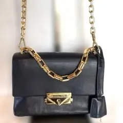 MICHAEL KORS 2wayマイケルコース　チェーンバッグ紺