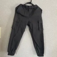 カーゴパンツ ダークグレー　140cm