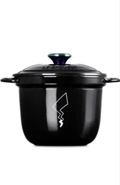 LE CREUSET】ココット・エブリィ 18 シャイニーブラック ピカチュウ