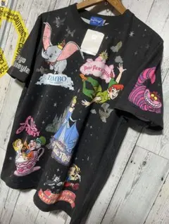 映画 名作/ Disney Tシャツ ディズニー 総柄 Mサイズ 新品未使用