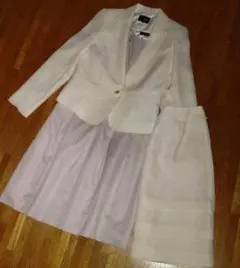フォーマルスーツ レディース ワンピース 3点セット 11号