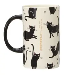 スタバ　マグ kate spade キャット 355ml