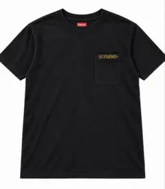 Supreme Tシャツ Embroidered Pocket Tee S 美品