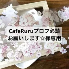 CafeRuruプロフ必読お願いします☆様 リクエスト 6点 まとめ商品