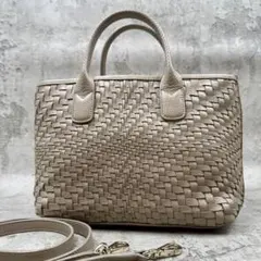 Cole Haan　コールハーン トートバッグ　イントレチャート　グレージュ