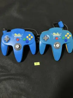 ニンテンドー64 極みスティック良好コントローラー　ピカチュウ 2点セット