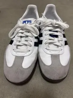 adidas Samba ホワイト グレー スニーカー