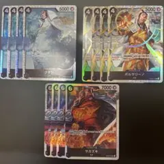 ワンピース カードゲーム 【黒デッキパーツ】 SR4枚4セット