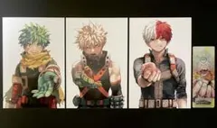 僕のヒーローアカデミア 42巻 特典 イラストカード コンプリート ヒロアカ