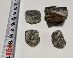 天然石 原石 4個セット 鑑賞石 水石