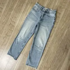 ZARA ストレートデニム ライトブルー