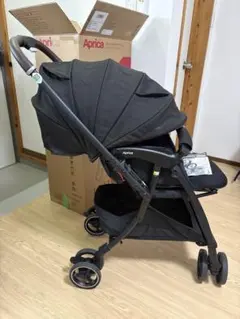 Aprica 「ラクーナクッションフリー」ブラック2024年式のサムネイル