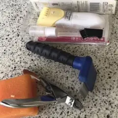 ペット用トリミング3点セット　爪切り、毛すき、毛のカット