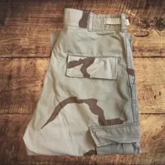 米軍放出品　実物　3カラーデザート　95年度　BDU コンバットパンツ　S-L⑤のサムネイル