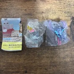ディズニー めじるしチャーム　スティッチ&スクランプ