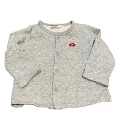 【美品】miki HOUSEミキハウス　キッズ服　カーディガン　男の子服　冬服