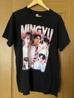 ギルダン SEVENTEEN セブチ ミンギュ ヴィンテージ風 Tシャツ