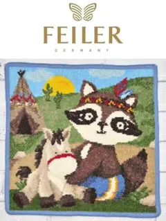☆彡FEILER インディアンベア BEAR&FRIENDS ハンドタオル