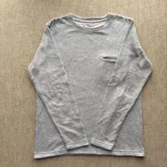 Ciaopanic チャオパニック 長袖カットソーロンT グレー M 胸ポケット