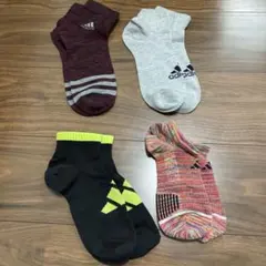 adidas ソックス 4足セット