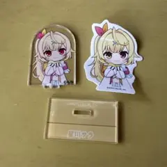 にじさんじチョコエッグ　星川サラアクリルスタンド•ステッカー