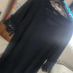 マタニティワンピ　授乳口付