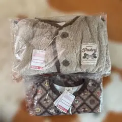 ベビー服 90 ジャケット ロングTシャツ ディズニー