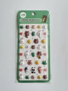 LINE FRIENDS PUKUPUKU SEAL ステッカー シールのサムネイル