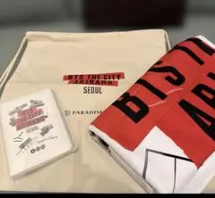 BTS THE CITY ARIRANG パラダイスシティ特典グッズ3点セット - メルカリ
