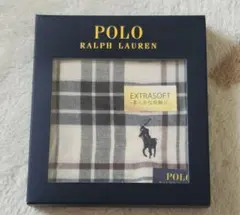 POLO Ralph Lauren ハンカチ 未使用 箱入り チェック柄のサムネイル