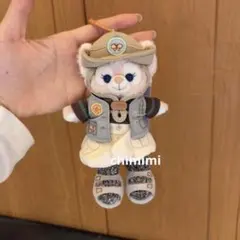 上海ディズニー新作　探検家　リーナベルぬいぐるみキーチェーン