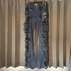❤︎縷縷夢兎 ルルムウ 24SS デニム 新品未使用‪‪❤︎‬ - メルカリ‬