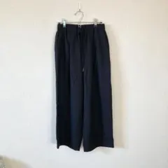 美品ジャーナルスタンダードブラック ワイドパンツ レーヨン混