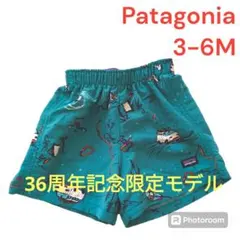【送料無料】レア Patagonia バギーズショーツ 3-6M 70cm
