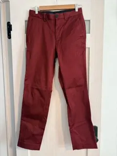 ポールスミス PS PaulSmith パンツ コットン バーガンディ サイズSのサムネイル
