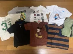 キッズ　Tシャツ・パンツ　まとめ売り 8点セット　110cmのサムネイル