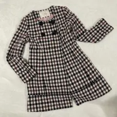 セシルマクビー /ノーカラー/ツイード/コート