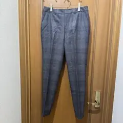 （未使用）ノーリーズソフィ　パンツ　グレーチェック柄　サイズ40