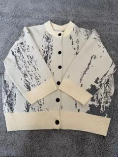 JEANASIS ジーナシス　12Gスポンディッシュアソートクルーカーディガン