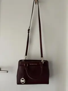 MICHAEL KORS バーガンディ ショルダーバッグ