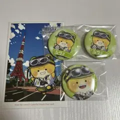 カラフルピーチ　からぴち　東京タワー　缶バッジ　ポストカード　シヴァ