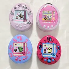 新品未開封　たまごっち　チョコ缶　４種セット　バレンタイン　くちぱっち　まめっち