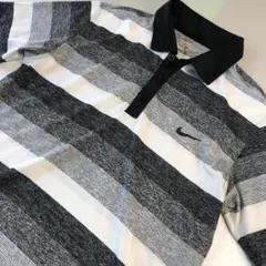 1087 未使用級　ナイキゴルフ　L 半袖　ポロシャツ　スウォッシュ　ストレッチ