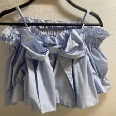 ems excite オフショルバルーンリボン