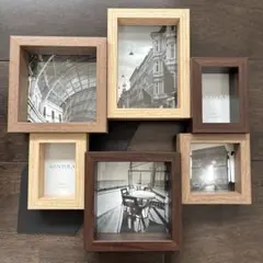 木製フォトフレームセット