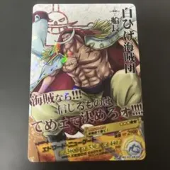 ワンピース ARカードダス エドワード・ニューゲート 白ひげ
