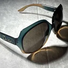 メタルロゴ　グラデーション　Christian Dior ディオール　サングラス